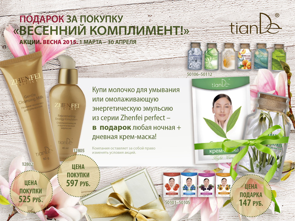 Акции TianDe