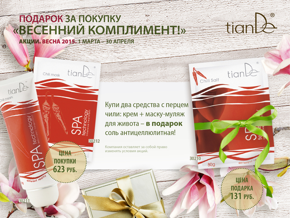 Акции TianDe