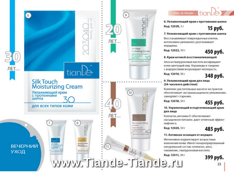 Каталог Tiande 2012