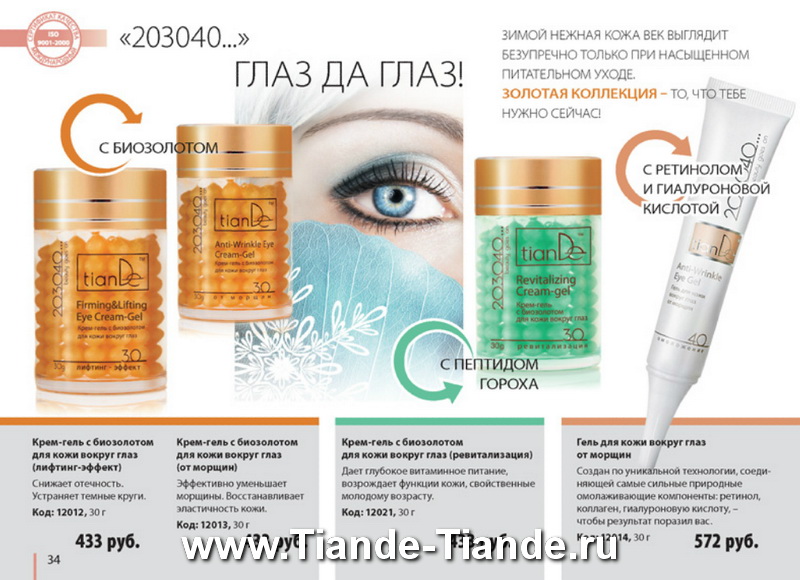 Каталог Tiande 2012