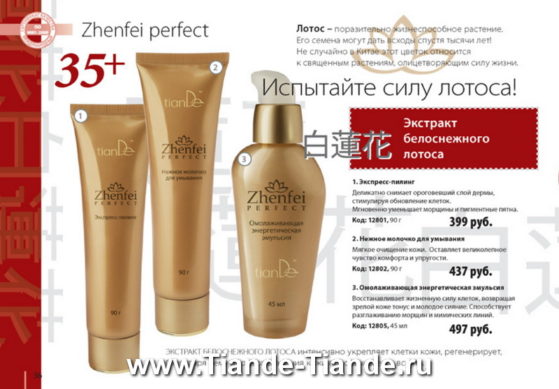 Каталог Tiande 2012