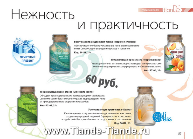 Каталог Tiande 2012