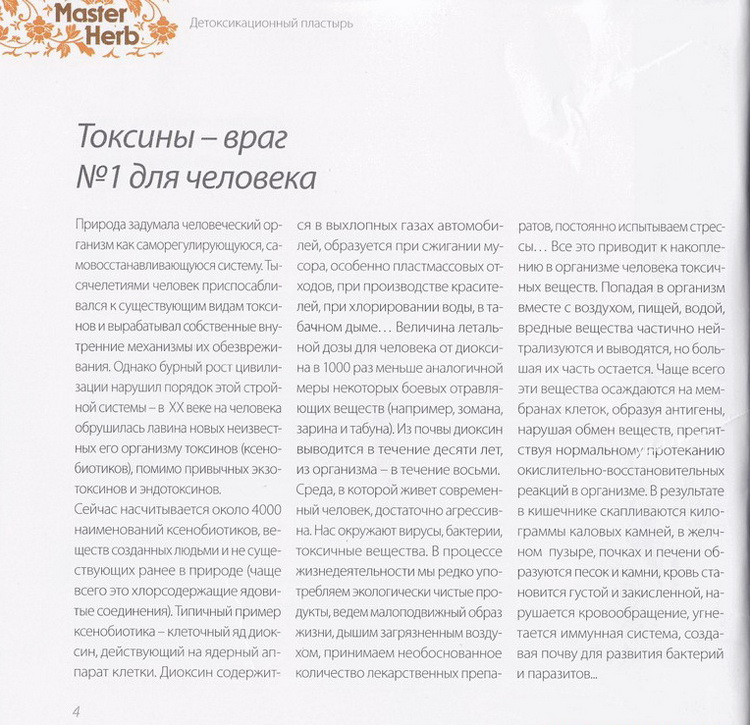 пластырь детоскикационный