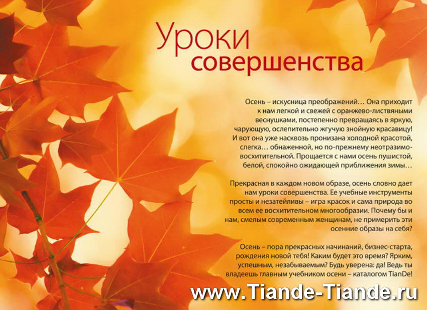 Каталог Тианде