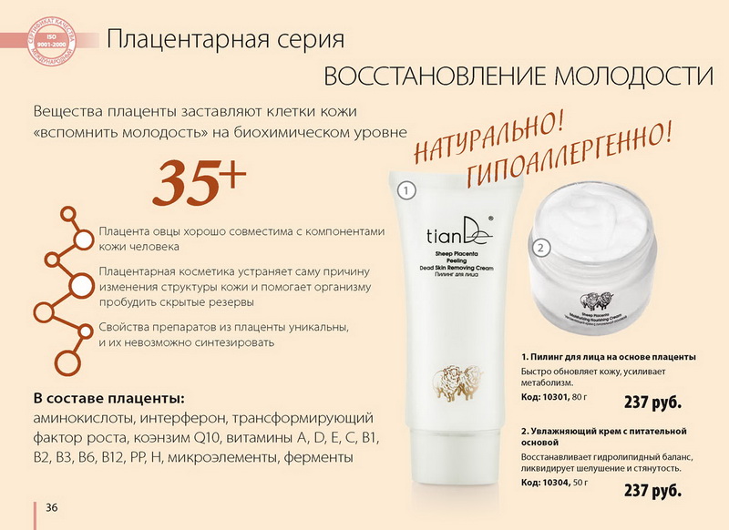 Каталог TianDe