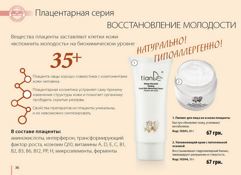 Каталог TianDe