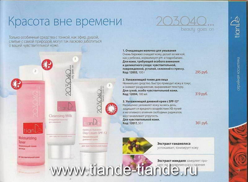 Каталог TianDe