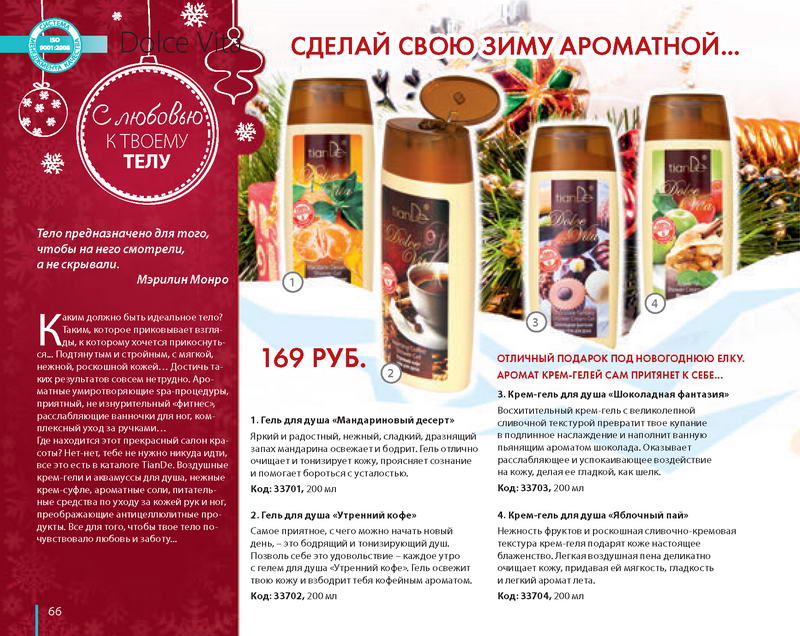 Каталог 
TianDe Зима